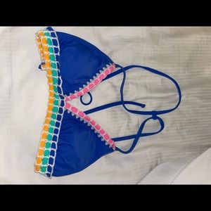 Crochet bikini top